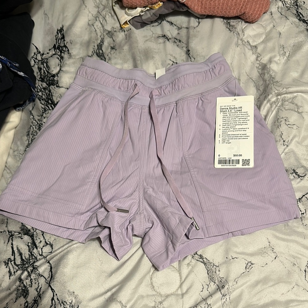 Women's Lavender Shorts